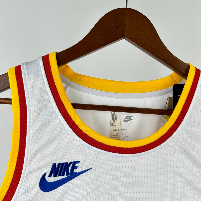 Regata NBA Golden State Warriors Classic Edition 24/25 - Masculina - Branca