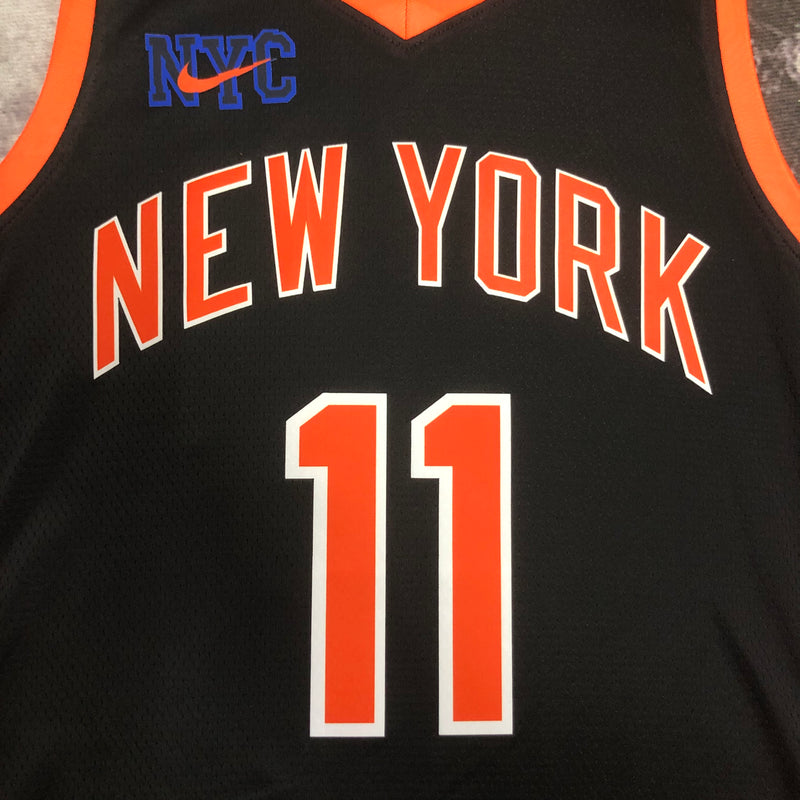 Regata NBA New York Knicks City Edition 22/23 - Masculina - Preta