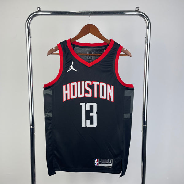 Regata NBA Houston Rockets Statement Edition 23/24 - Masculina - Preta