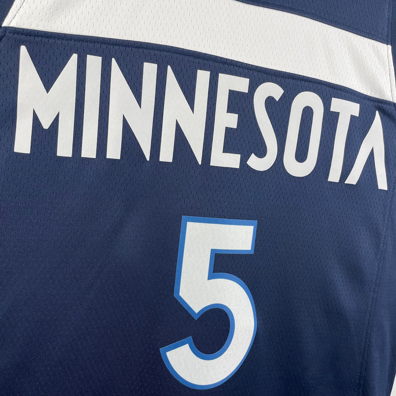 Regata NBA Minnesota Timberwolves Icon Edition 2024/25 - Masculina - Azul