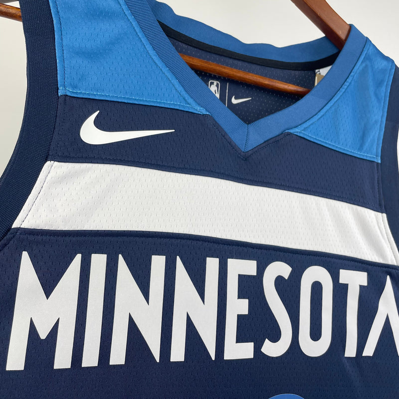 Regata NBA Minnesota Timberwolves Icon Edition 2024/25 - Masculina - Azul