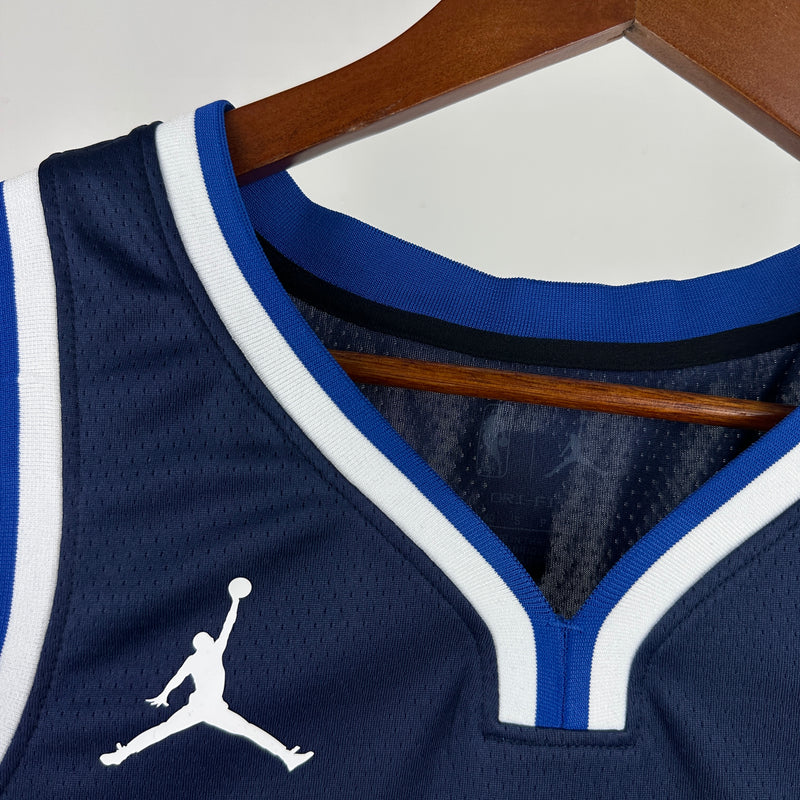 Regata NBA Dallas Mavericks Statement Edition 22/23 - Masculina - Azul Marinho