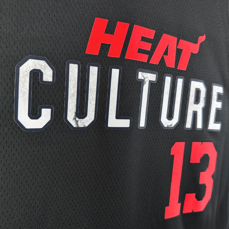 Regata NBA Miami Heat City Edition 23/24 - Masculina - Preta