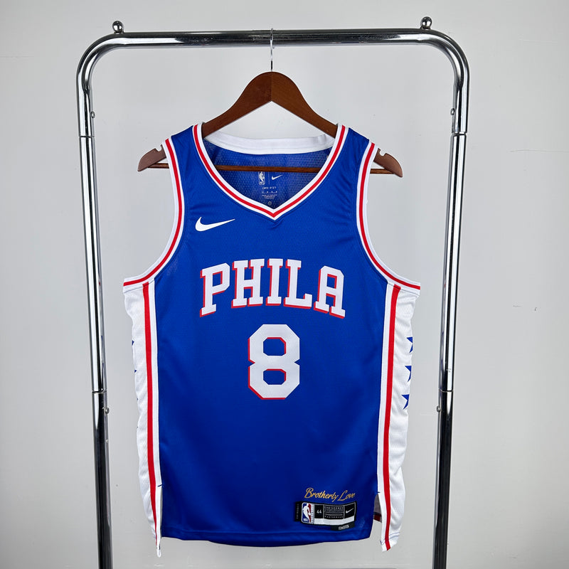 Regata NBA Philadelphia 76ers Icon Edition 22/23 - Masculina - Azul