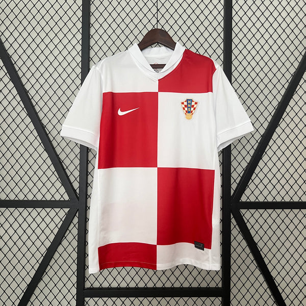 Camisa Croácia Home 24/25 -  Torcedor Masculina - Lançamento