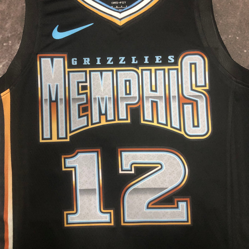 Regata NBA Memphis Grizzlies City Edition 22/23 - Masculina - Preta