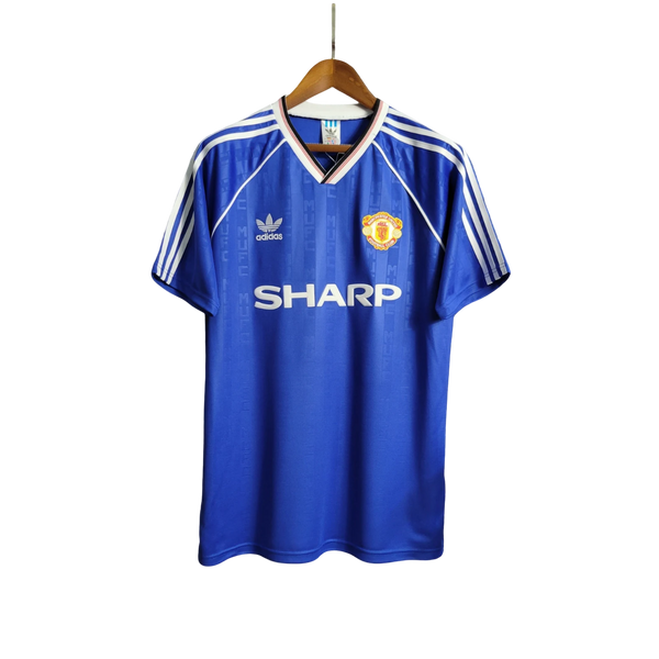 Camisa Manchester United Reserva 1988 - Versão Retro