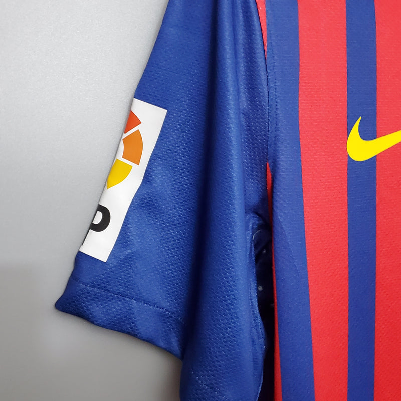 Camisa Barcelona Home 2011/12 - Versão Retro