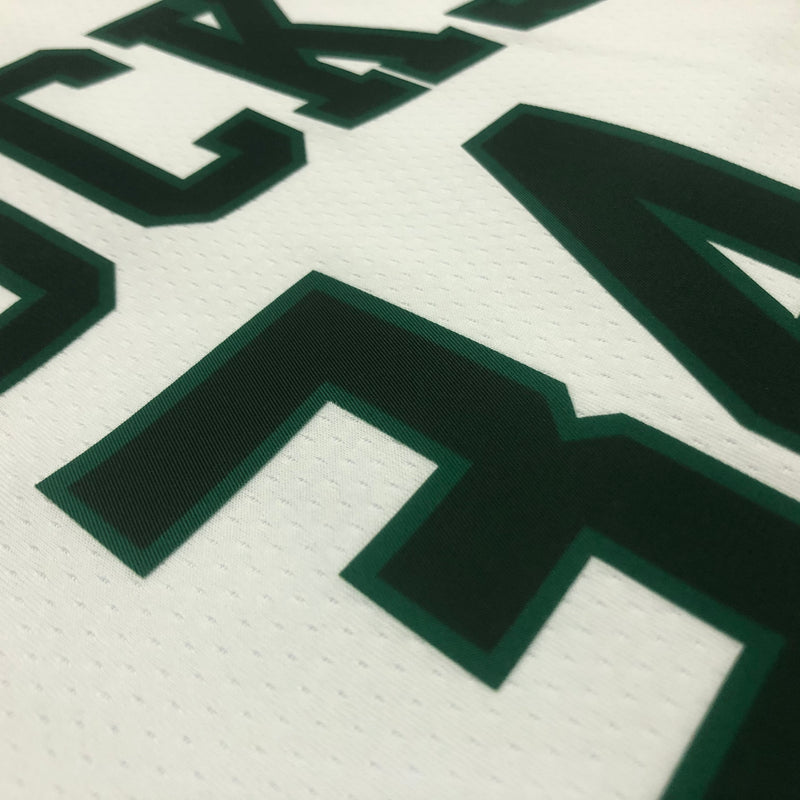 Regata NBA Milwaukee Bucks City Edition 75º NBA 21/22 - Masculina - Branca