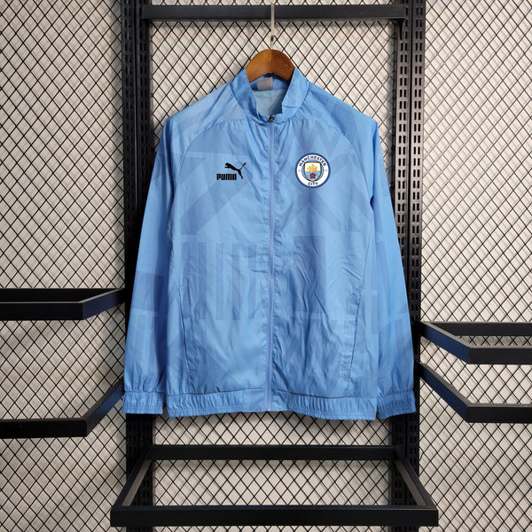 Jaqueta Corta Vento Manchester City 23/24 - Azul - JV Imports