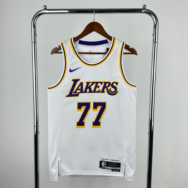 Regata NBA Los Angeles Lakers Association Edition 25/26 - Masculina - Branca