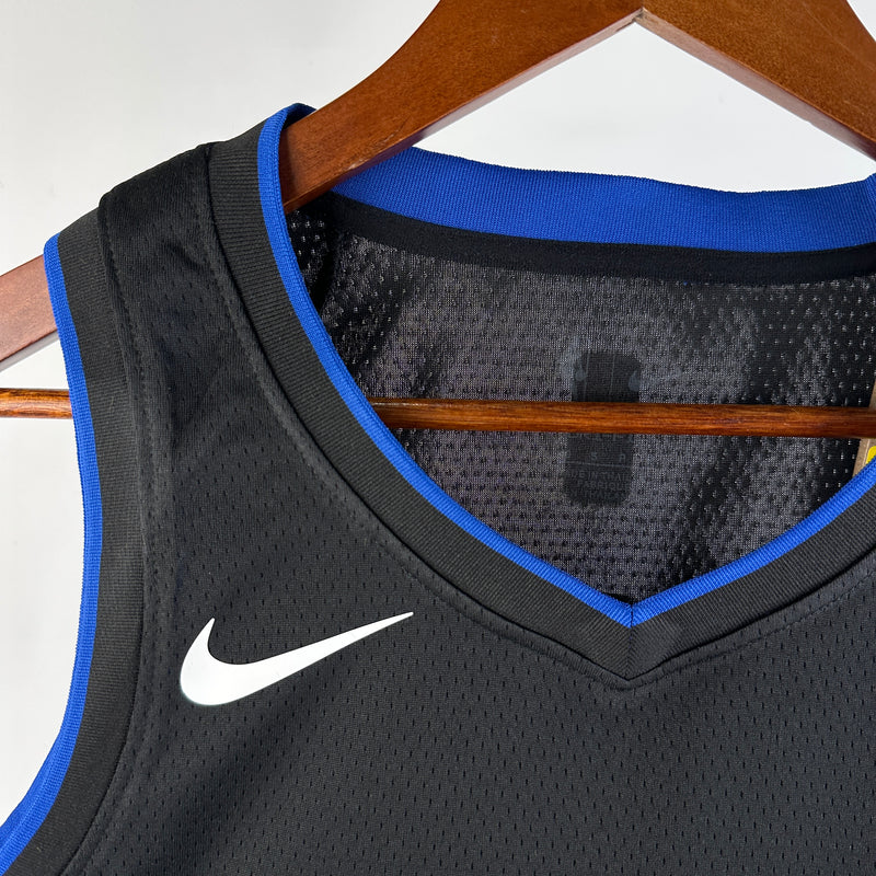 Regata NBA Dallas Mavericks City Edition 23/24 - Masculina - Preta
