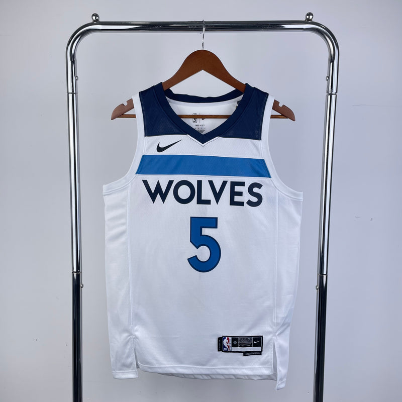 Regata NBA Minnesota Timberwolves 2024/25 - Masculina - Branca