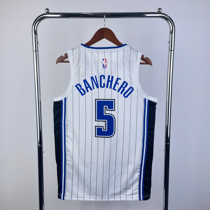 Regata NBA Orlando Magic Association Edition 22/23 - Masculina - Branca