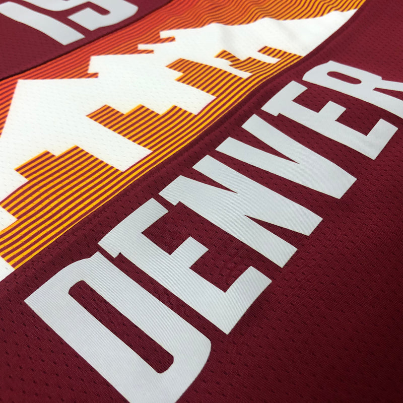 Regata NBA Denver Nuggets City Edition 20/21 - Masculina - Grená