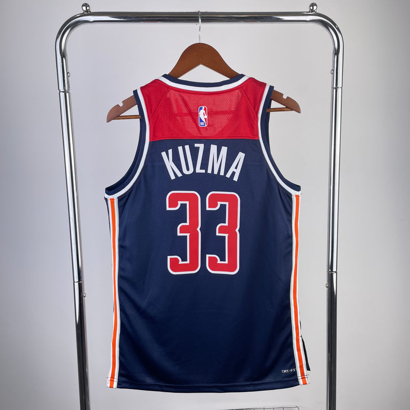 Regata NBA Washington Wizards Statement Edition 22/23 - Masculina - Azul Marinho