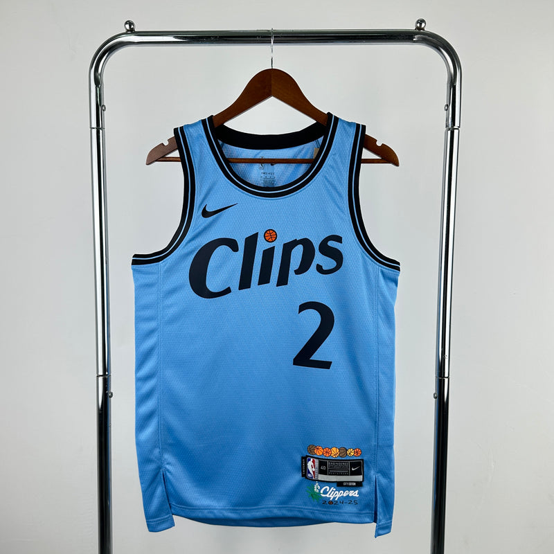 Regata NBA Los Angeles Clippers City Edition 2024/25 - Masculina - Turquesa