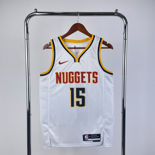 Regata NBA Denver Nuggets Icon Edition 22/23 - Masculina - Branca