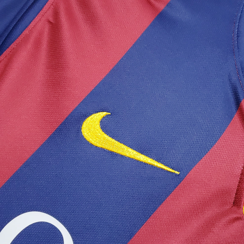 Camisa Barcelona Titular 14/15 - Versão retro