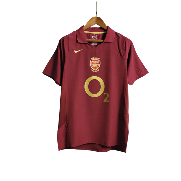 Camisa Arsenal Home 05/06 - Versão Retro