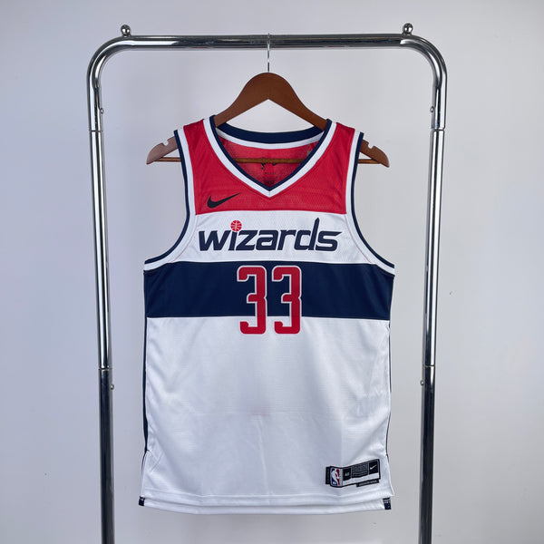 Regata NBA Washington Wizards Association Edition 22/23 - Masculina - Branca