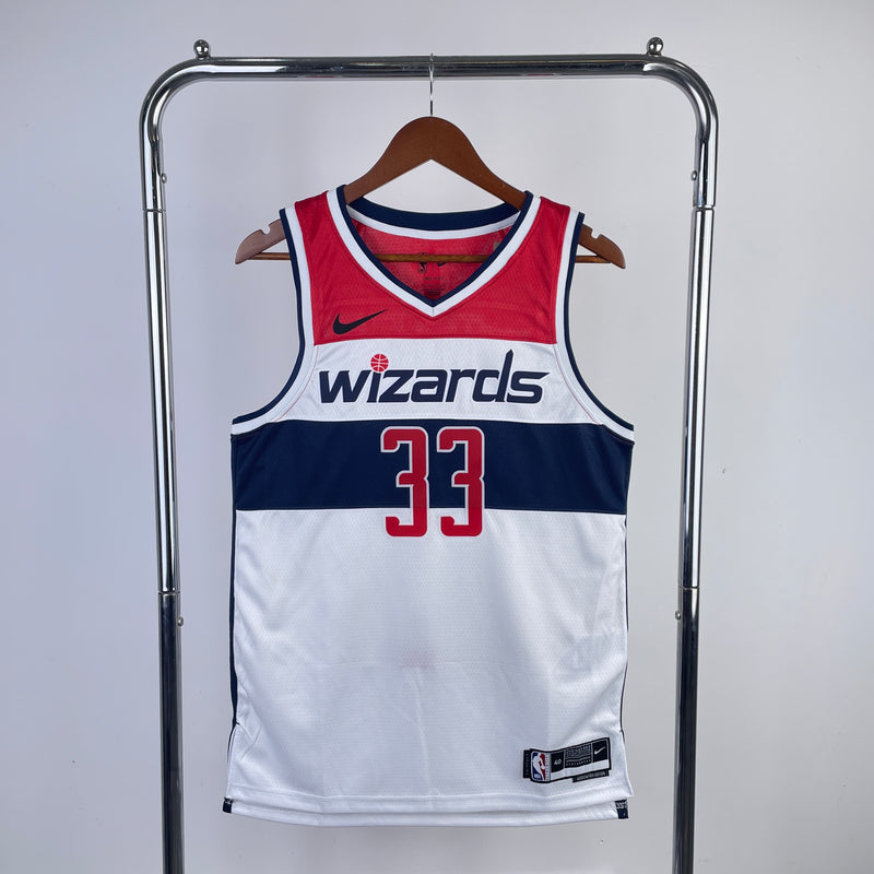 Regata NBA Washington Wizards Association Edition 22/23 - Masculina - Branca