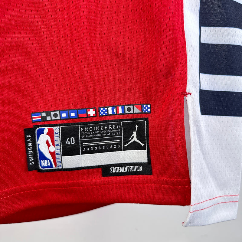 Regata NBA Los Angeles Clippers Statement Edition 2024/25 - Masculina - Vermelha