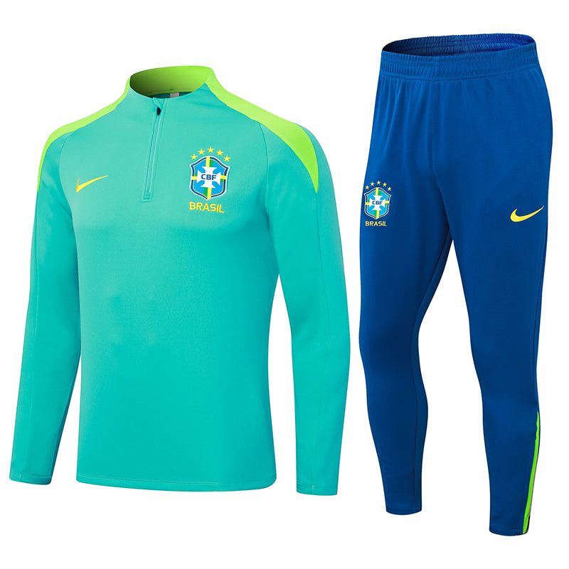 Conjunto de Treino Brasil 2024/25 - Verde Turquesa