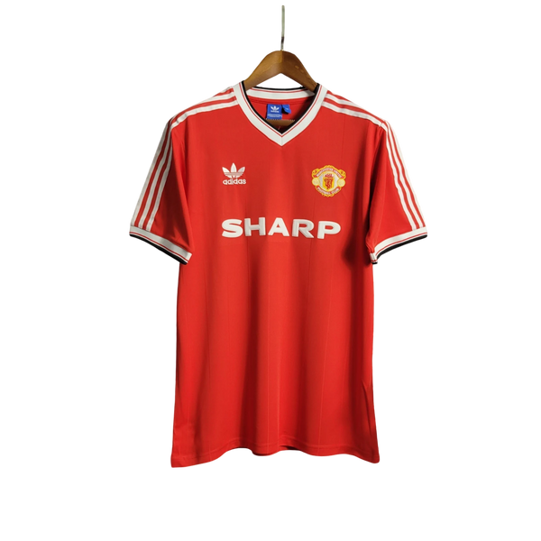 Camisa Manchester United Titular 1984 - Versão Retro