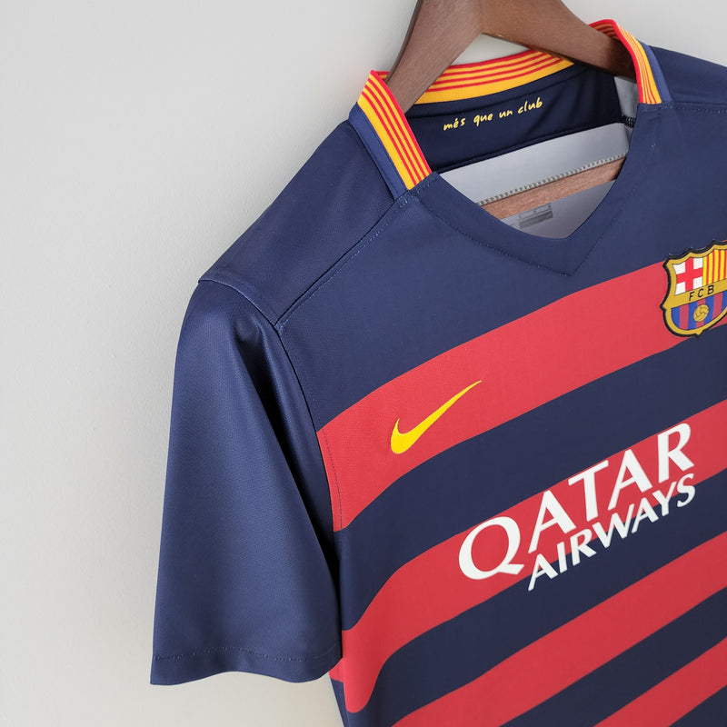 Camisa Barcelona Titular 15/16 - Versão retro