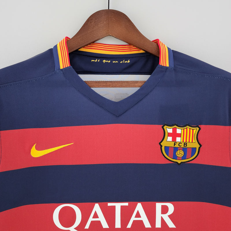 Camisa Barcelona Titular 15/16 - Versão retro