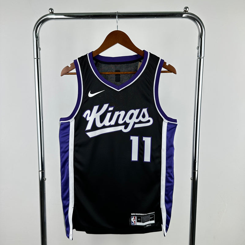 Regata NBA Sacramento Kings Icon Edition 23/24 - Masculina - Preta
