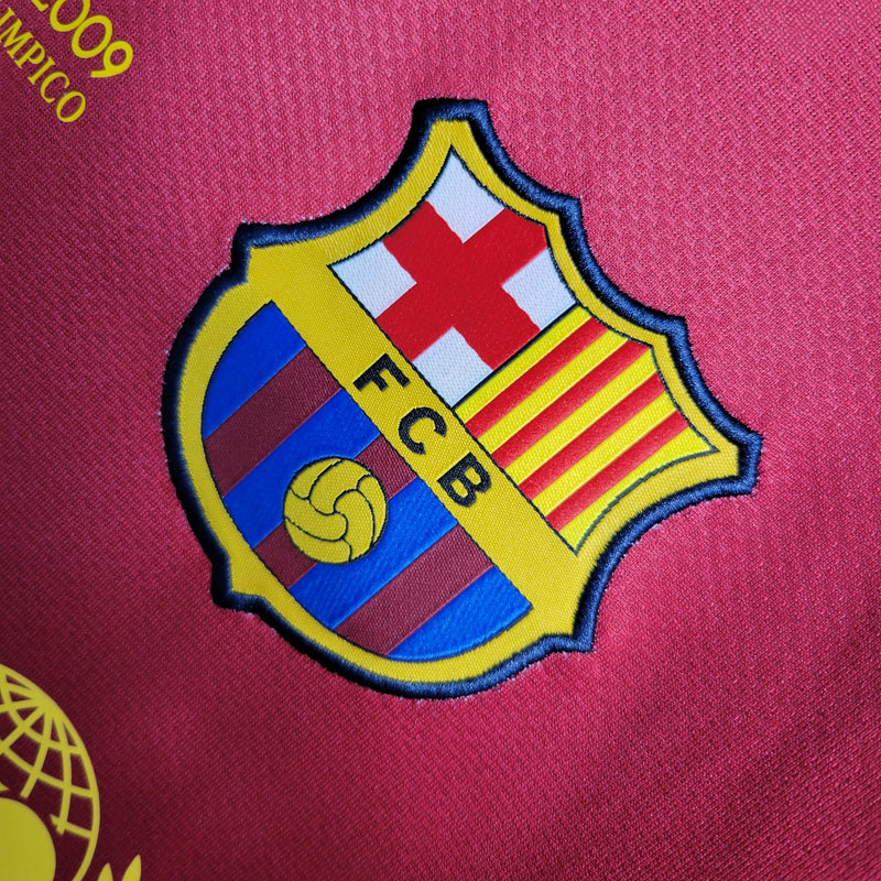Camisa Barcelona Titular 08/09 - Versão Retro