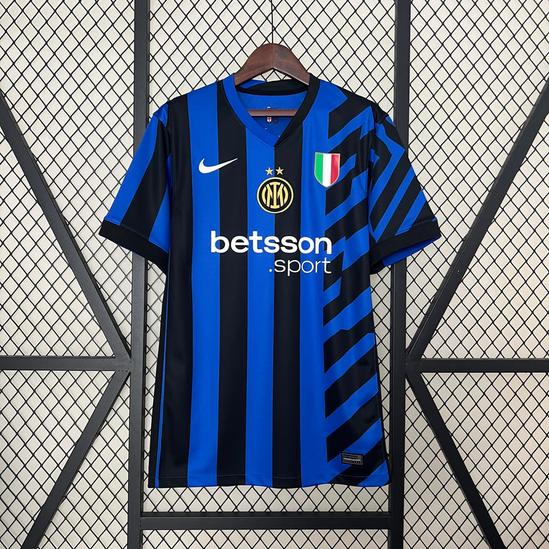 Camisa Inter de Milão Home 24/25 - Torcedor Masculina - Lançamento