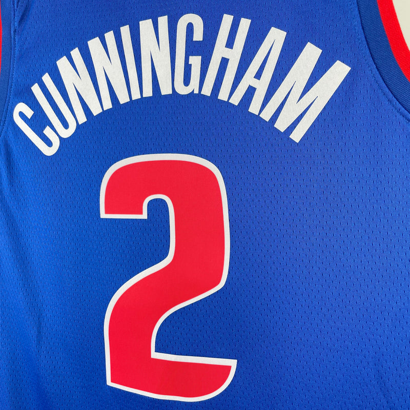 Regata NBA Detroit Pistons Icon Edition 22/23 - Masculina - Azul