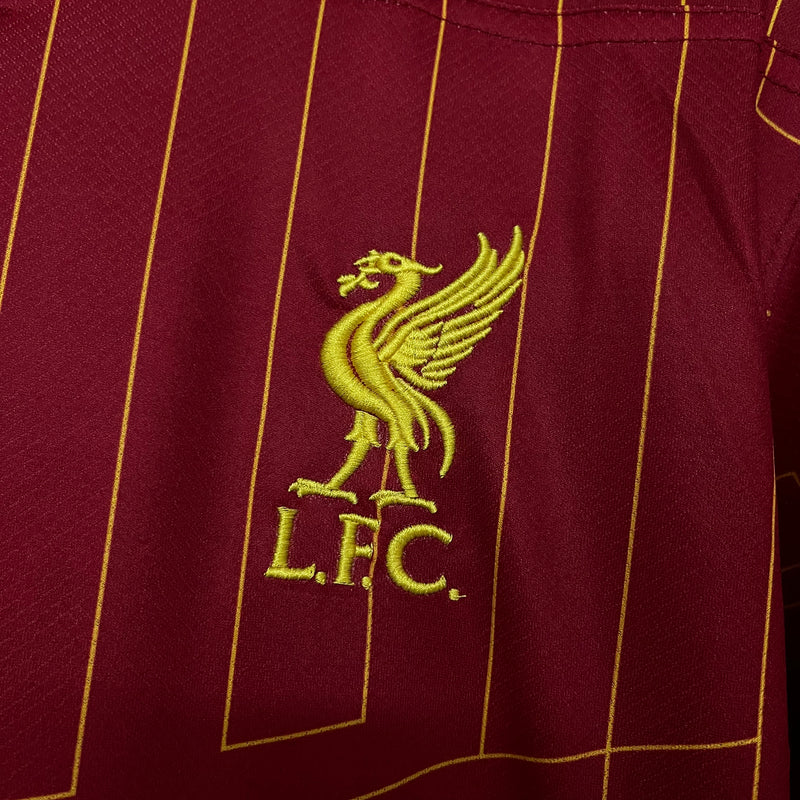 Camisa Liverpool Home 24/25 - Torcedor Masculina - Lançamento