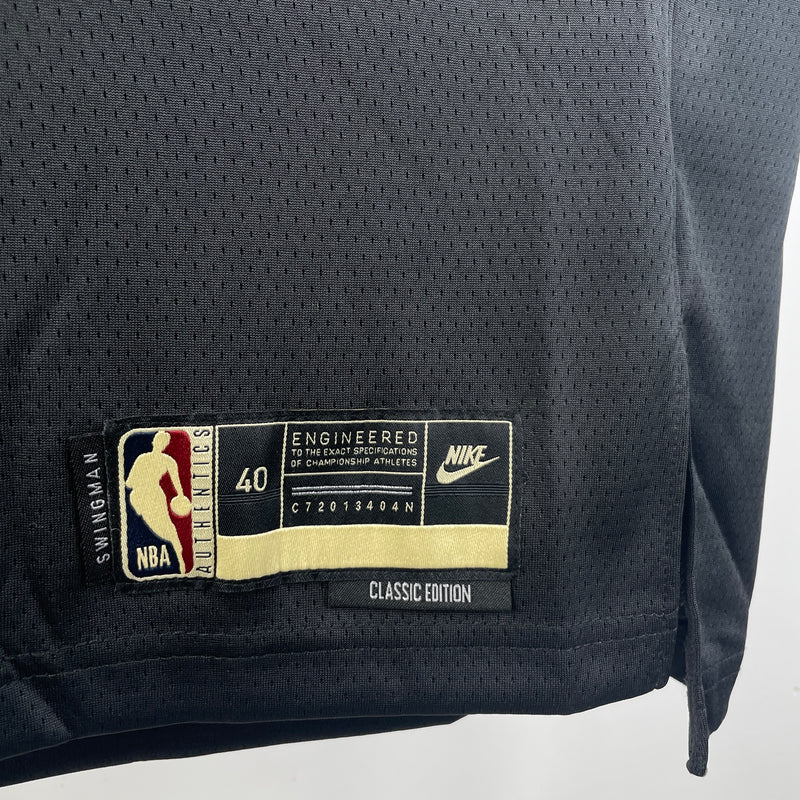 Regata NBA San Antonio Spurs Classic Edition 2022/23 - Masculina - Preta