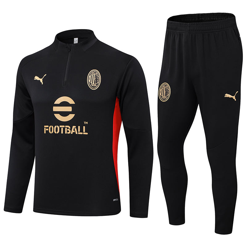 Conjunto de Treino Milan 2024/25 - Preto