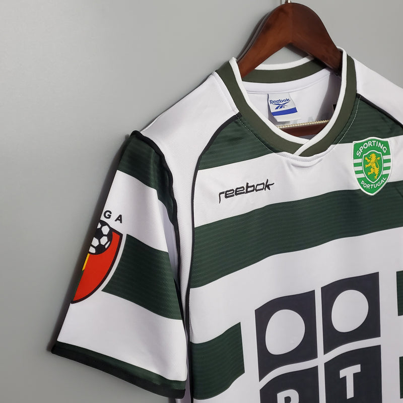 Camisa Sporting 2002/03 Home - Versão Retro