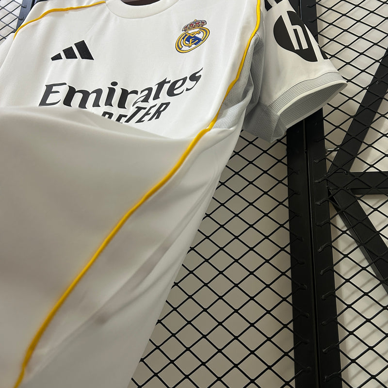 Camisa Real Madrid Home 25/26 -  Torcedor Masculina - Lançamento