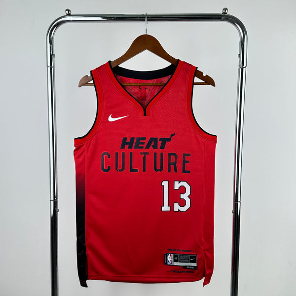 Regata NBA Miami Heat City Edition 2024/25 - Masculina - Vermelha