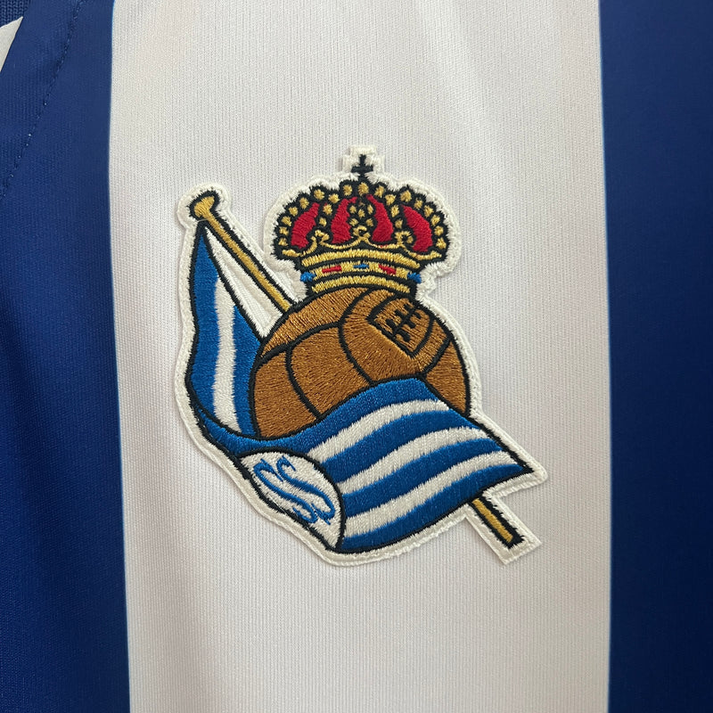 Camisa Real Sociedad Home 24/25 -  Torcedor Masculina - Lançamento