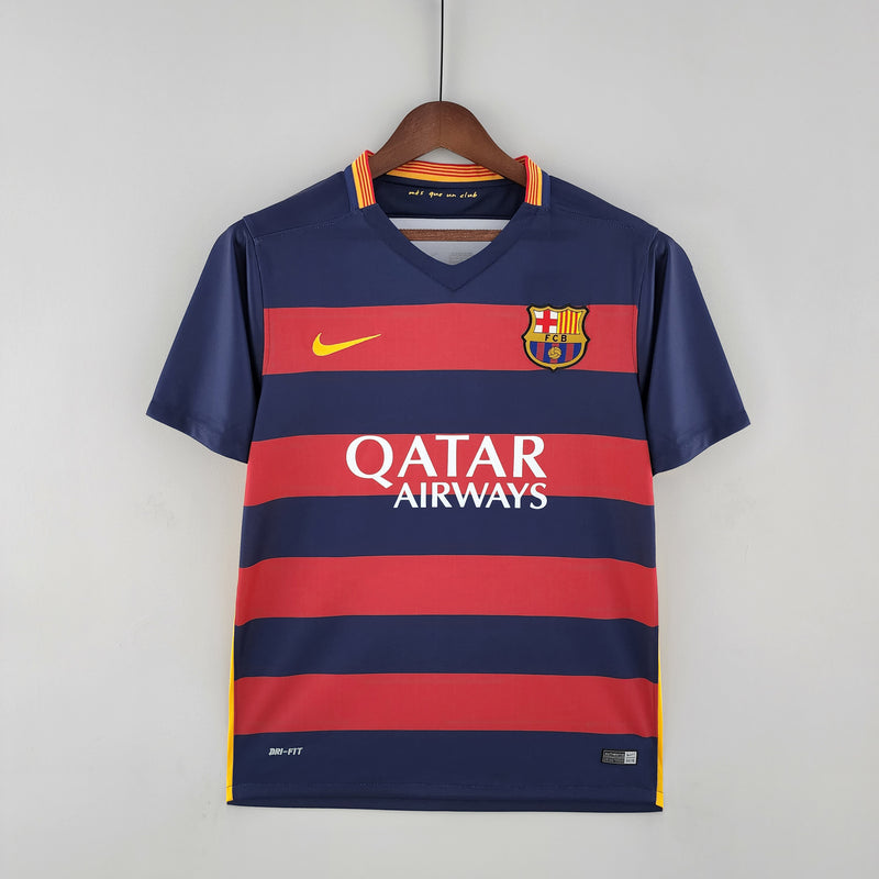 Camisa Barcelona Titular 15/16 - Versão retro