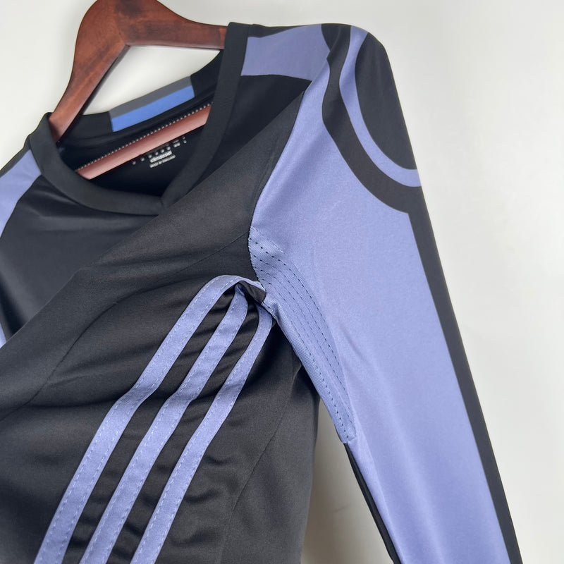 Camisa Real Madrid Third Manga Longa 16/17 - Versão Retro