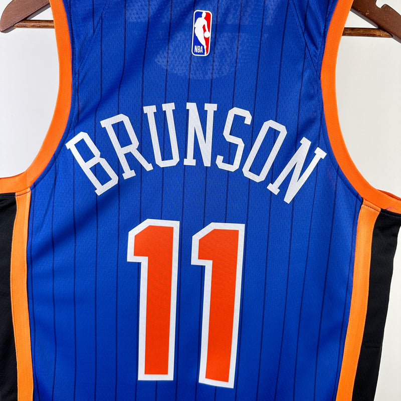 Regata NBA New York Knicks City Edition 23/24 - Masculina - Azul