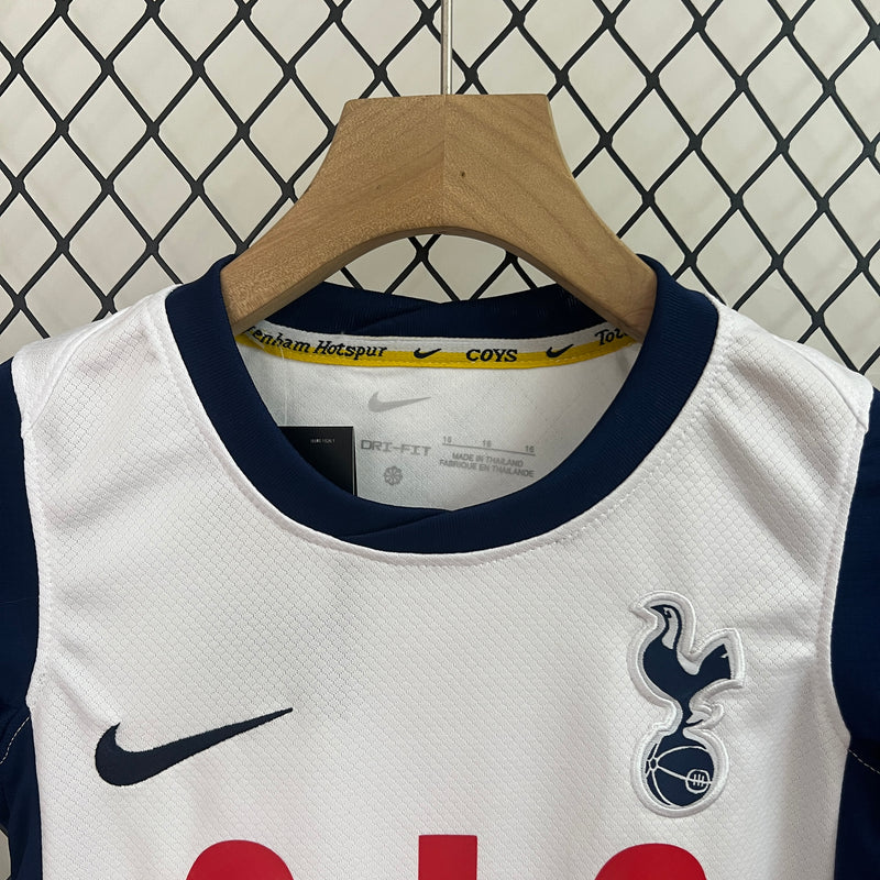 Kit Infantil Tottenham Home 24/25 Lançamento