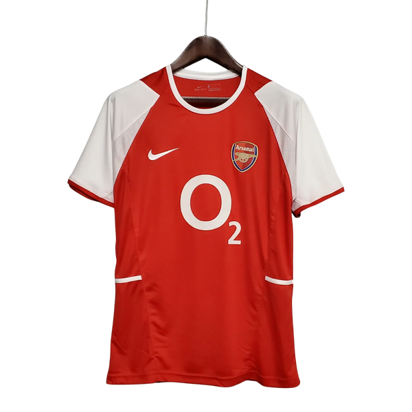 Camisa Arsenal Titular 02/04 - Versão Retro