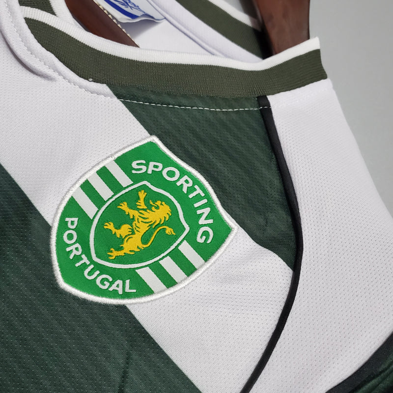 Camisa Sporting 2002/03 Home - Versão Retro