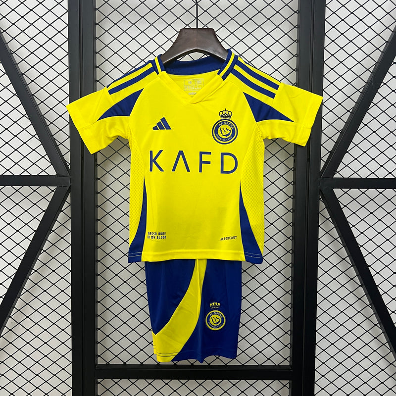 Kit Infantil Al-Nassr Home 24/25 Lançamento