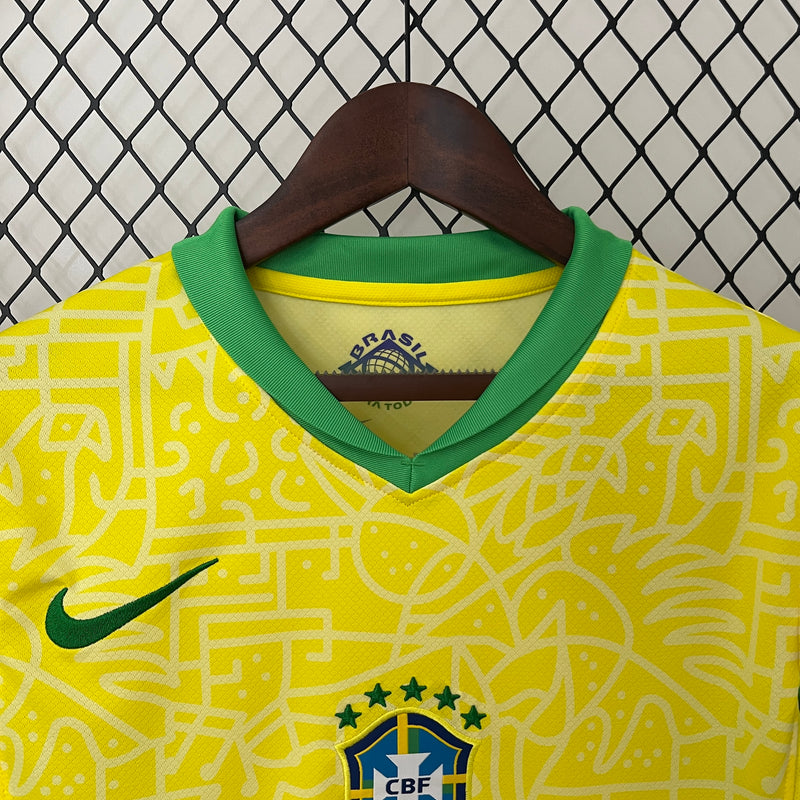 Camisa Brasil Home 24/25 - Torcedor Feminina - Lançamento